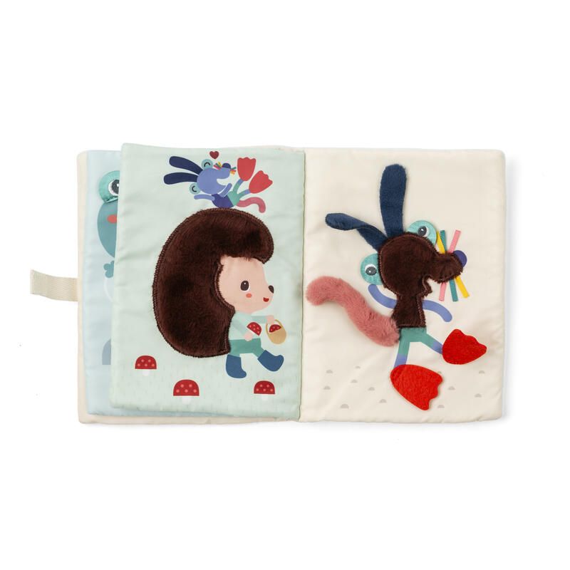 Livre textures Nina Multicolore - lilliputiens