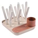 Egoutte Biberons Foret Terracotta Clay