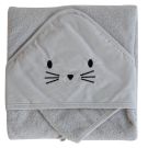 Sortie De Bain + Gant Perle