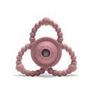Hochet De Dentition En Silicone Rose
