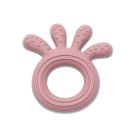 Hochet De Dentition Silicone Octopus Rose