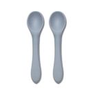 Cuilleres Silicones Manche Bambou X2 Gris