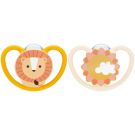 Sucettes X2 0-6m Lion