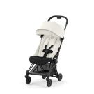 Poussette Coya Platinum Matt Black - Off White