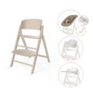 Chaise Haute Click Fold 4-en-1 Gold Bois