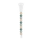 Attache Tetine Silicone Vert Beige Sauge