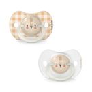 Sucettes Nightday X2 6-18m Lion