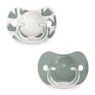 Sucettes Symetrique Sx Pro X2 Walk In The Park 6-18m Vert