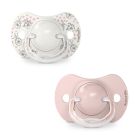 Sucettes Symetrique Sx Pro X2 Walk In The Park 0-6m Rose