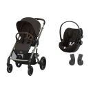 Poussette Duo Balios S Lux Chocolate Brown Cloud G Magic Black