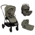 Poussette Trio Triv Next + Siège-auto Arra Flex + Nacelle Lytl Pine