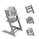 Tripp Trapp Pack+coussin Ocs Gris Tempete Nordic Grey