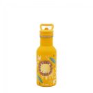Gourde en inox Chompy le lion 500 ml Jaune