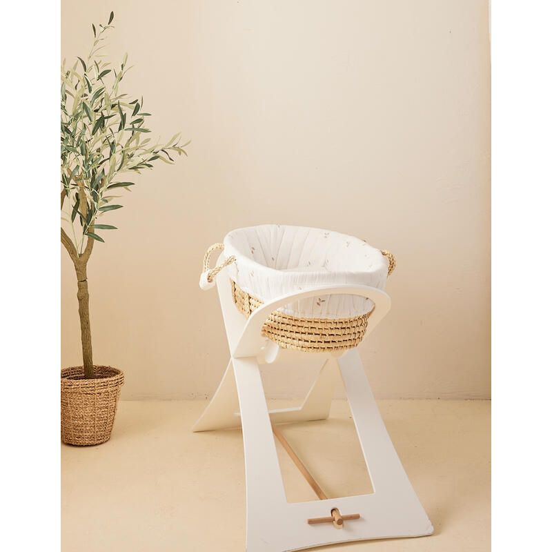 Couffin, Gaze De Coton Bio Brodee Fluffy, Orso Lily
