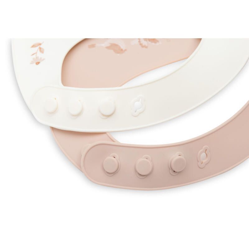 Bavoir Silicone X2 Lovely Birds Multicolor