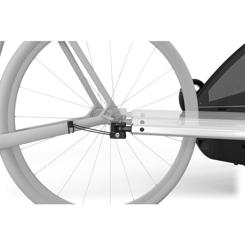 Chariot Sport 1 G3 Active With Kids Black