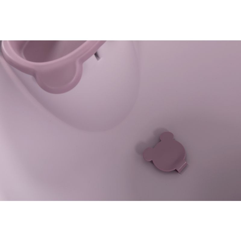 Baignoire Ourson Sage Rose Pastel Support Baignoire Ourson Bojungle