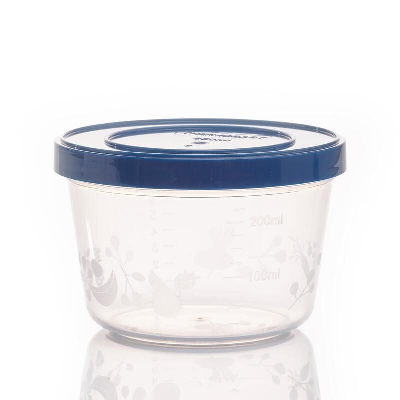 Lot De 5 Boites De Conservation De 250 Ml
