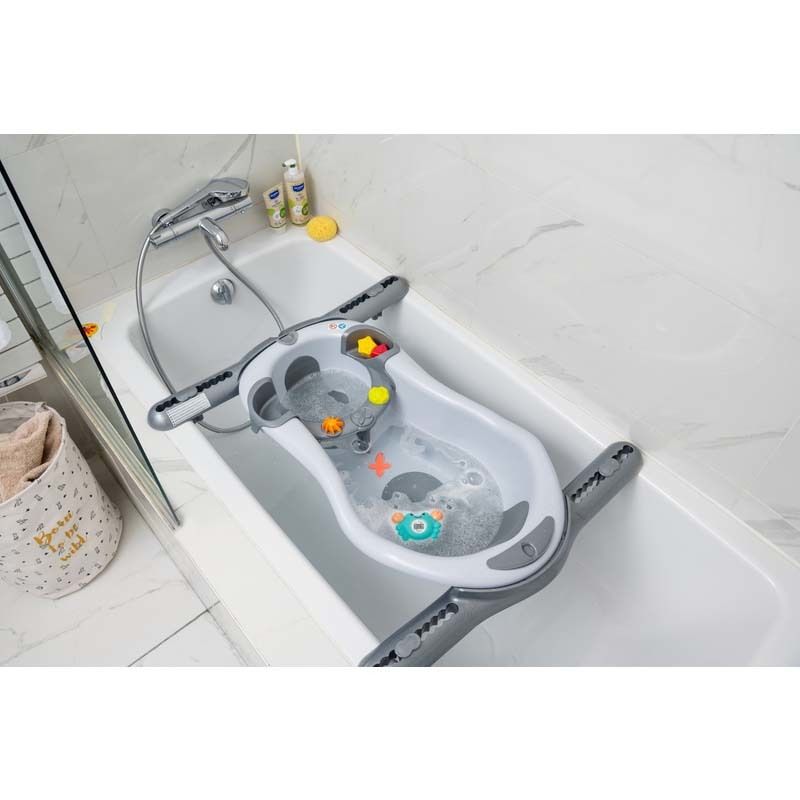 Anneau De Bain Clipsable Gris