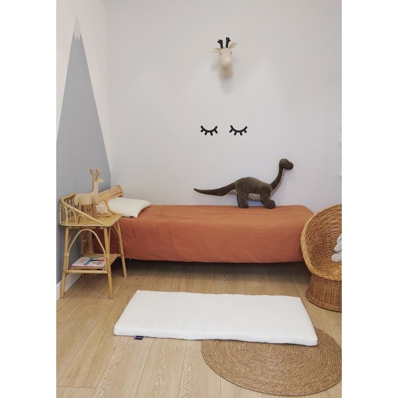 Matelas De Voyage Roule Ecru