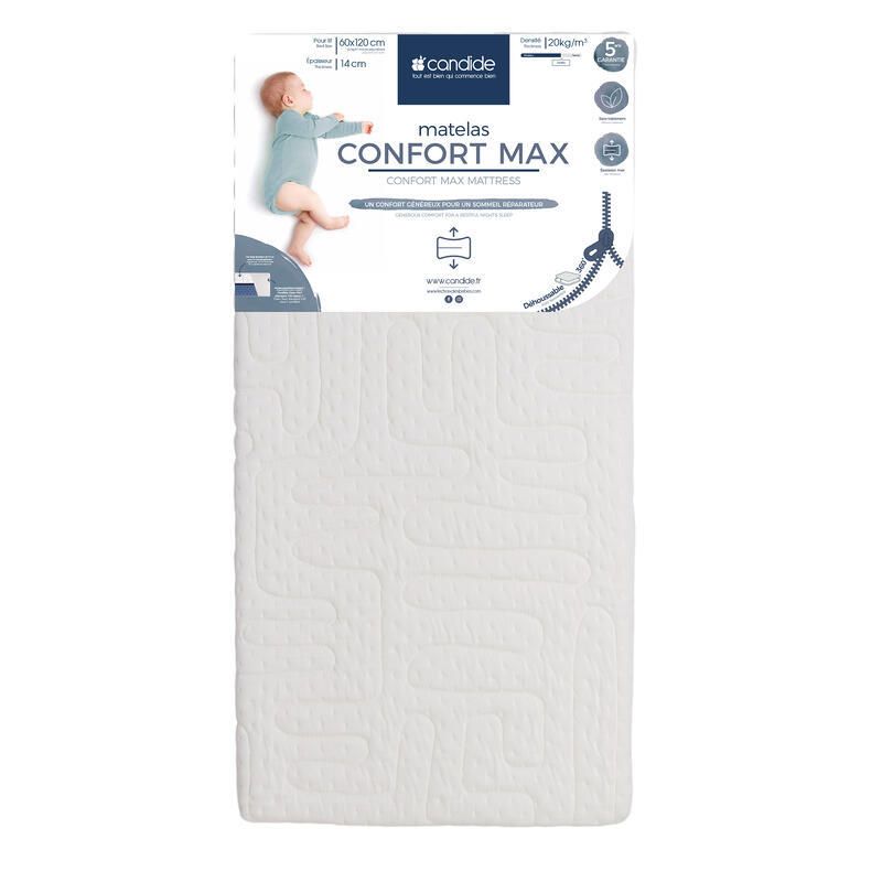 Matelas Confort Max 14cm 60x120cm