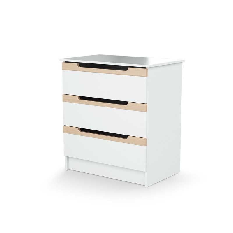 Commode 3 Tiroirs Carrousel Blanchetre Verni