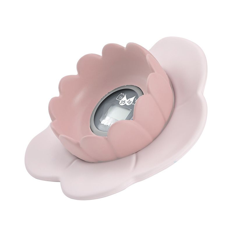 Thermometre De Bain Lotus Old Pink