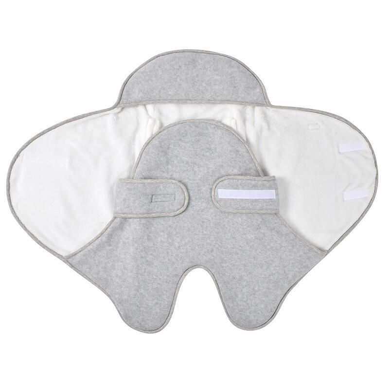 Babynomade Double Polaire Gris