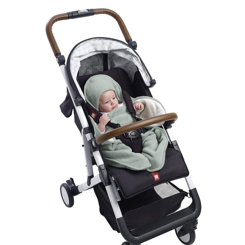Babynomade Double Polaire Vert