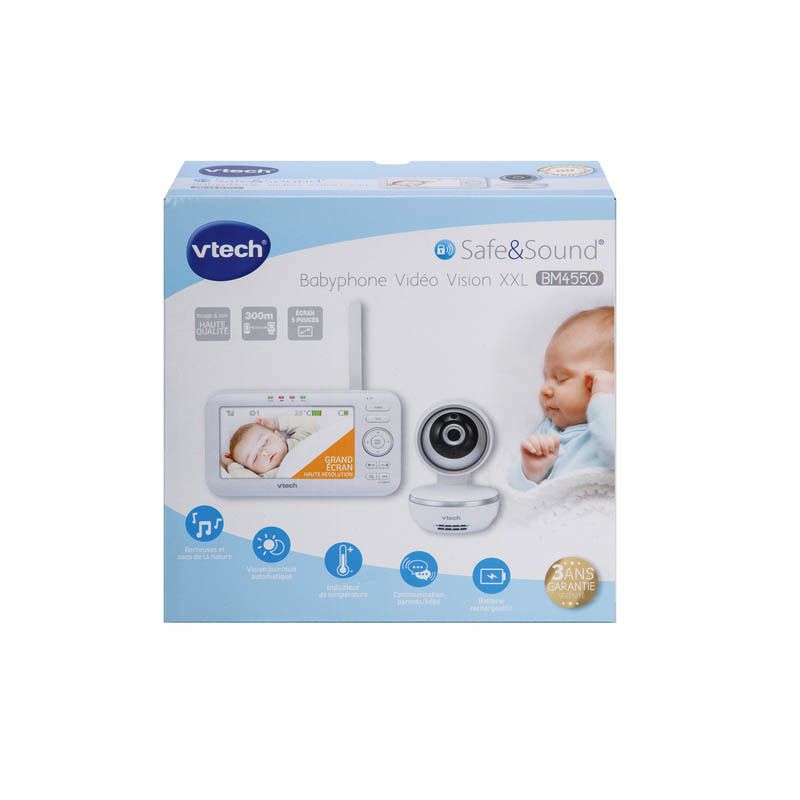 Bm4550 Babyphone Video Vision Xxl Ecran5 Babyphone