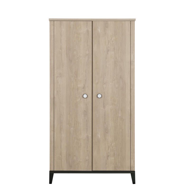 Armoire 2 Portes Marcel Noir
