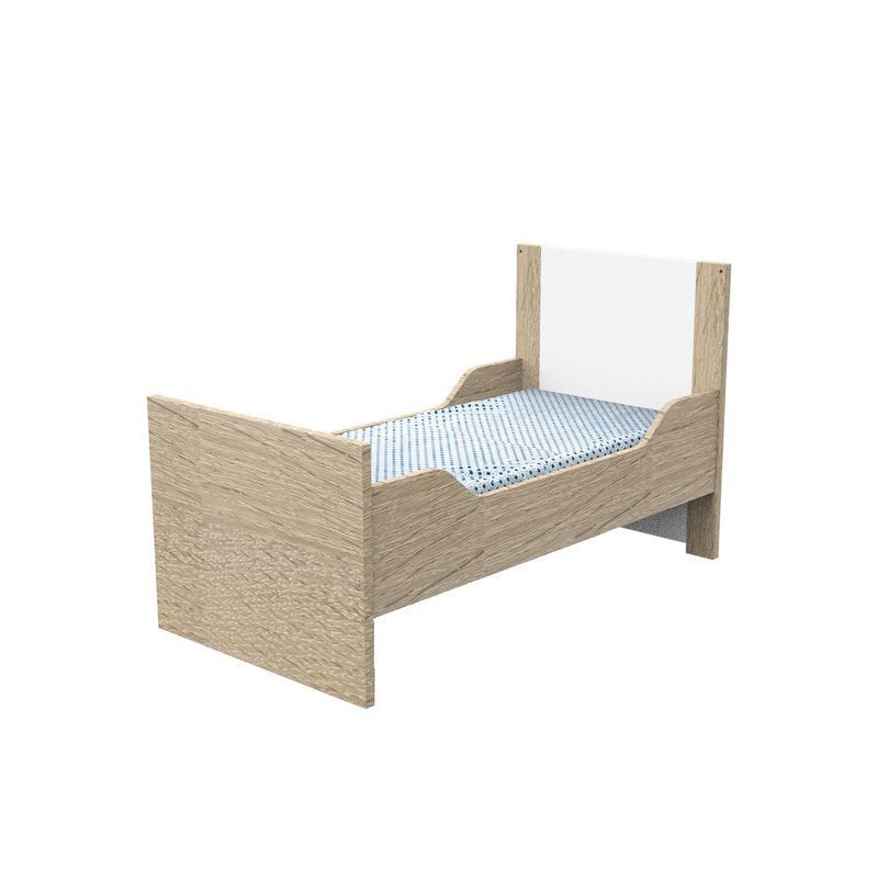 Lit Little Big Bed Antonin 140x70cm Blanc