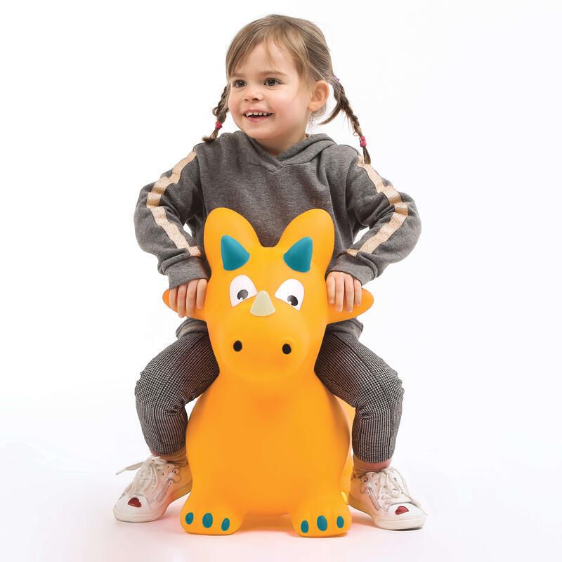 Dinosaure Sauteur Jaune
