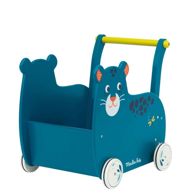 Chariot De Marche Jungle Bleu