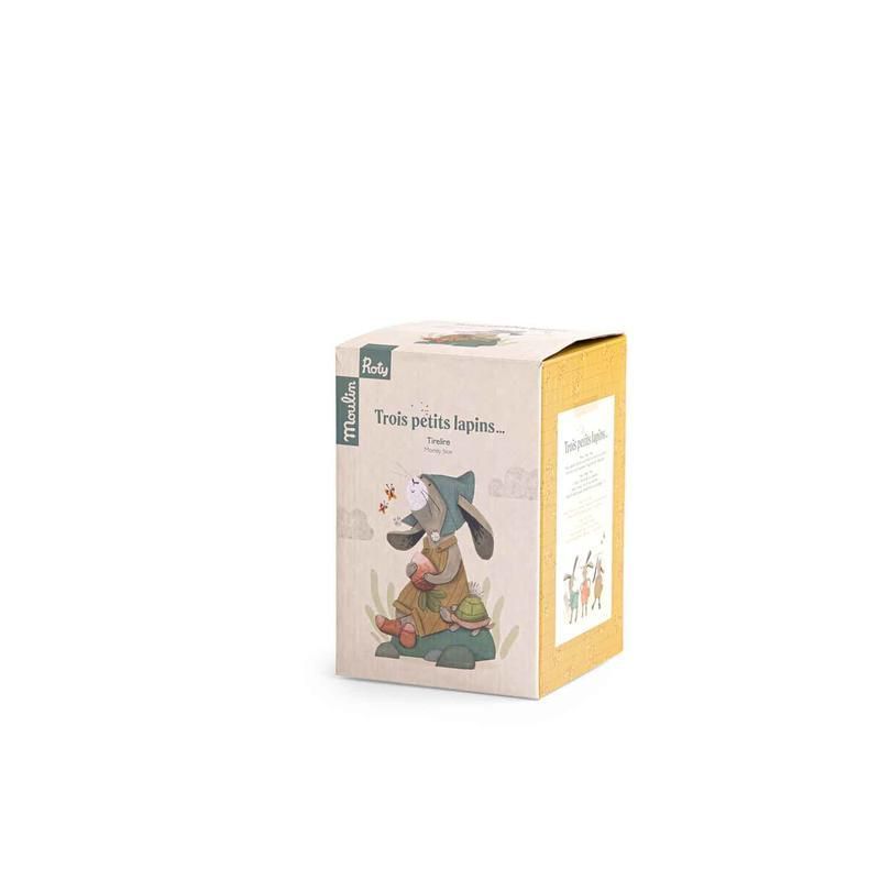 Tirelire Lapin Multicolore Trois Petits Lapins