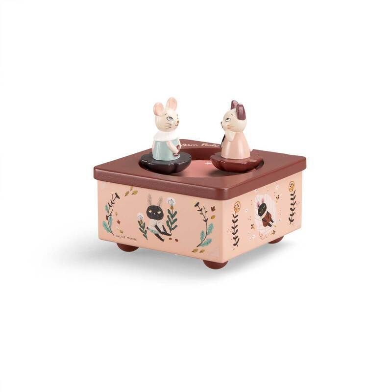 Boite A Musique Apres La Pluie Rose Moulin Roty Aprs La Pluie