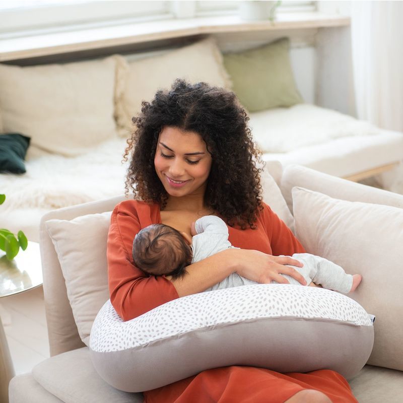 Coussin De Maternite Buddy Risotto Taupe