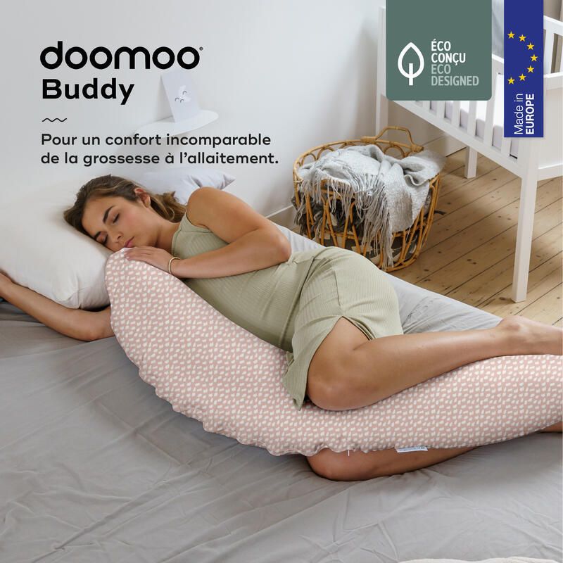 Coussin Maternite Doomoo Buddy Cloudy Pink