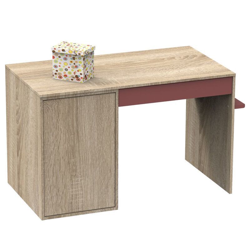 Chambre Duo Lit 60x120 Commode Nova Rose Sauthon