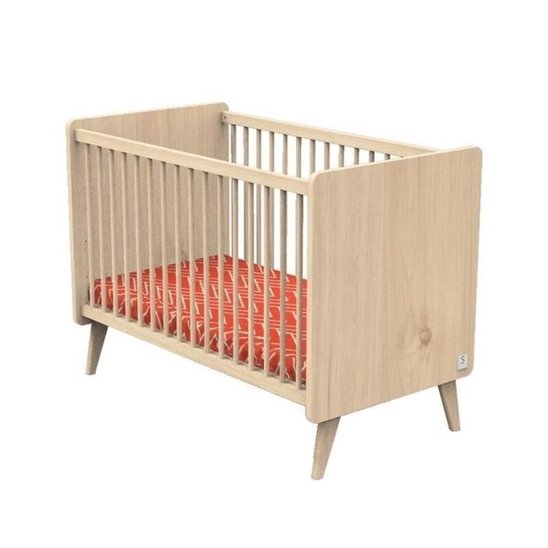 Chambre Trio Lit 60x120 Commode Armoire Arty Sauthon