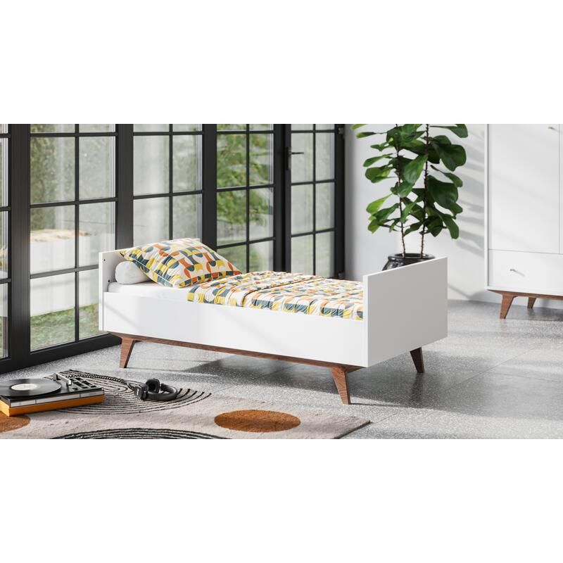 Lit Mid 2 70x140cm Blanc