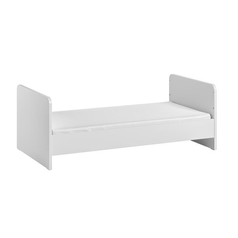 Lit Ova 70x140cm Blanc