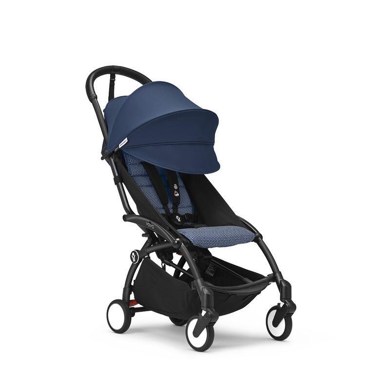Poussette Yoyo 3 Pack 6 Air France Cadre Noir Stokke