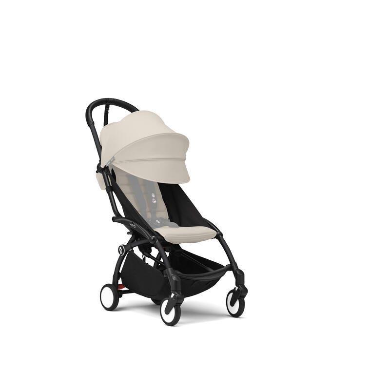 Poussette Yoyo 3 Pack 0 Et 6 Toffee Cadre Noir Stokke