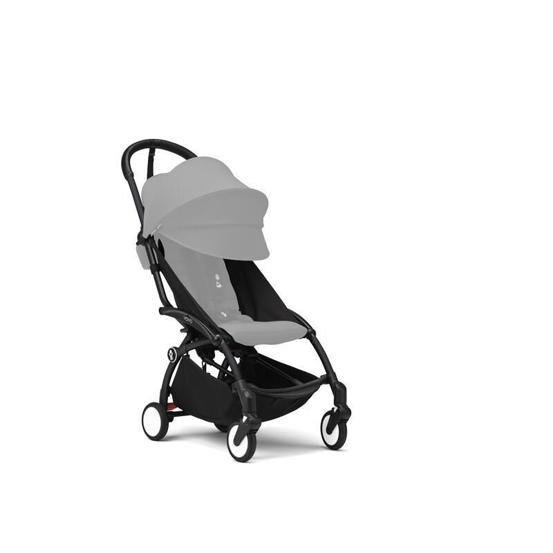 Poussette Yoyo 3 Pack 0 Et 6 Noir Cadre Noir Stokke