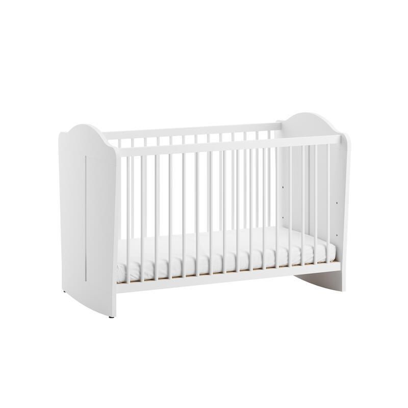 Lit Megeve 60x120cm Blanc