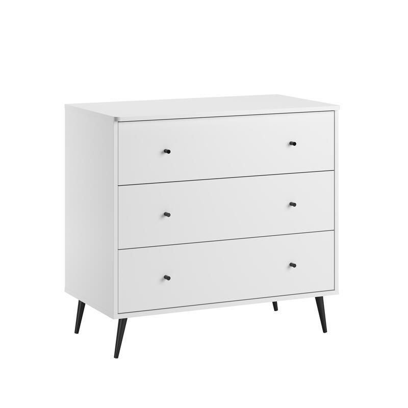 Chambre Duo Lit 70x140 Commode Blanca Blanc