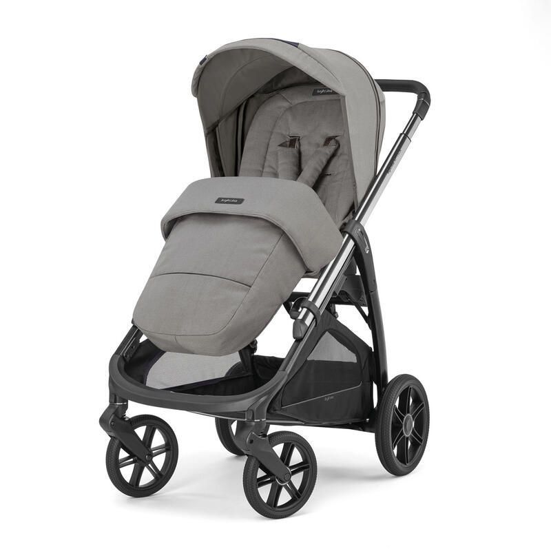 Poussette Trio System Quattro Aptica Darwin Platinum Grey