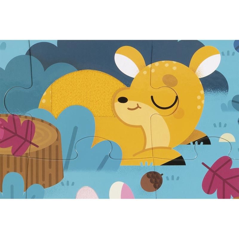 Puzzle Tactile Foret