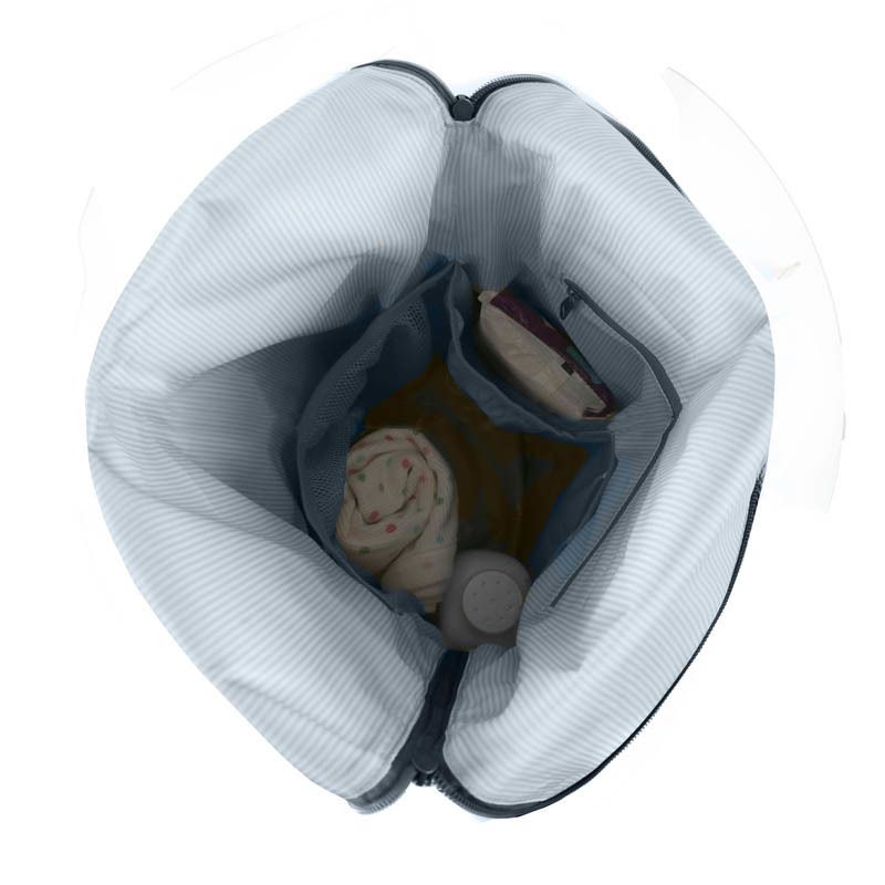 Sac A Langer Roll Top Gris Vert Joie